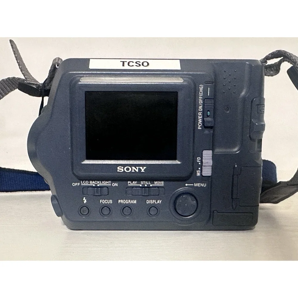 Sony Mavica MVC-FD100 1.2MP Digital Camera Floppy Disk Camera Untested